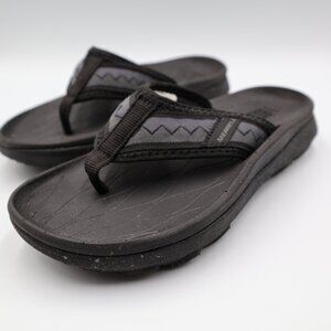 Merrell Hut Ultra Black Flip Flops Outdoor Womens 6